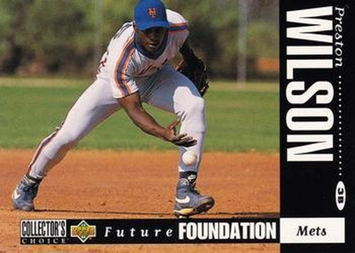 #650 Preston Wilson - New York Mets - 1994 Collector's Choice Baseball