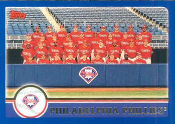 #651 Philadelphia Phillies - Philadelphia Phillies - 2003 Topps Baseball