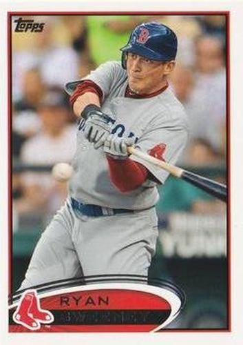 #651 Ryan Sweeney - Boston Red Sox - 2012 Topps Baseball
