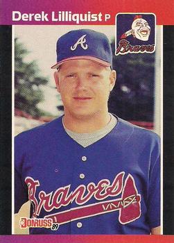#653 Derek Lilliquist - Atlanta Braves - 1989 Donruss Baseball