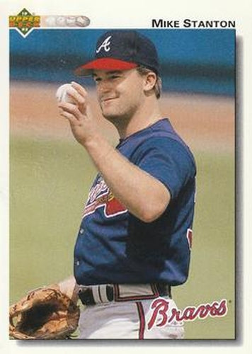 #653 Mike Stanton - Atlanta Braves - 1992 Upper Deck Baseball