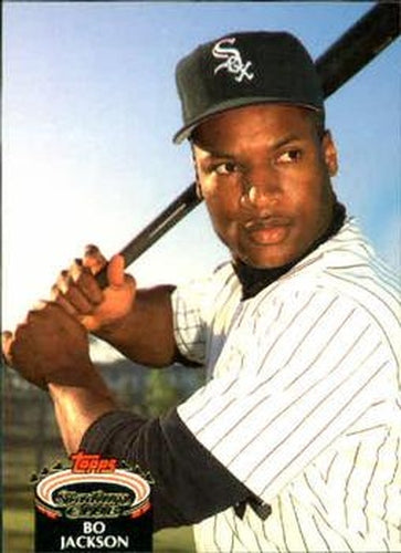#654 Bo Jackson - Chicago White Sox - 1992 Stadium Club Baseball