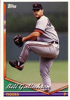 #654 Bill Gullickson - Detroit Tigers - 1994 Topps Baseball
