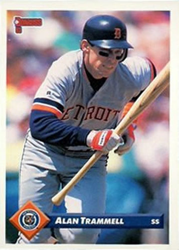 #655 Alan Trammell - Detroit Tigers - 1993 Donruss Baseball