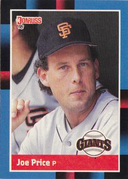 #655 Joe Price - San Francisco Giants - 1988 Donruss Baseball