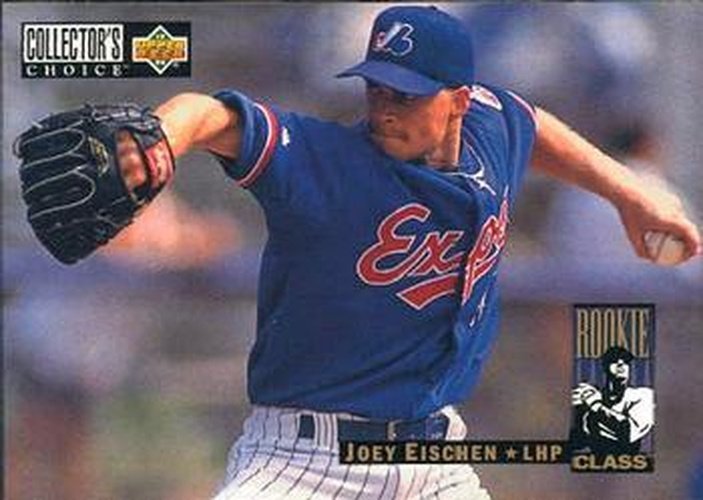 #656 Joey Eischen - Montreal Expos - 1994 Collector's Choice Baseball