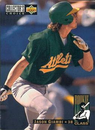 #657 Jason Giambi - Oakland Athletics - 1994 Collector's Choice Baseball