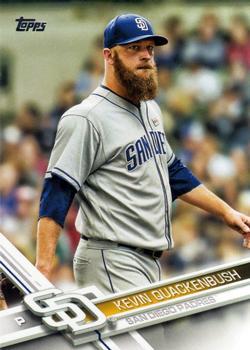 #657 Kevin Quackenbush - San Diego Padres - 2017 Topps Baseball