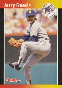 #657 Jerry Reed - Seattle Mariners - 1989 Donruss Baseball