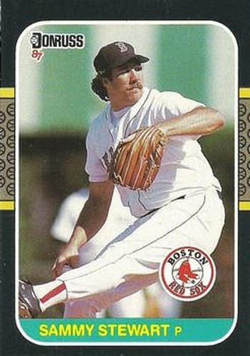 #658 Sammy Stewart - Boston Red Sox - 1987 Donruss Baseball