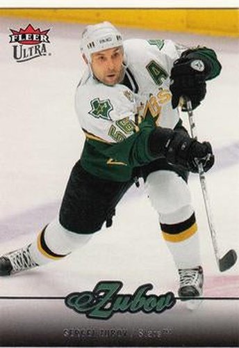 #133 Sergei Zubov - Dallas Stars - 2007-08 Ultra Hockey