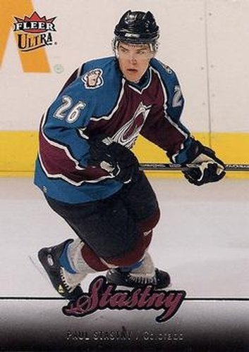 #152 Paul Stastny - Colorado Avalanche - 2007-08 Ultra Hockey
