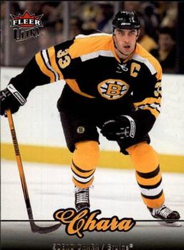 #185 Zdeno Chara - Boston Bruins - 2007-08 Ultra Hockey