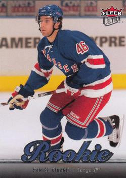 #207 Daniel Girardi - New York Rangers - 2007-08 Ultra Hockey