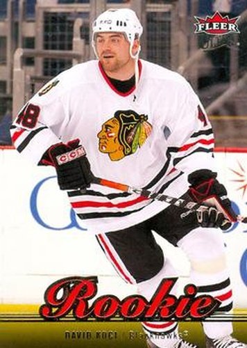 #211 David Koci - Chicago Blackhawks - 2007-08 Ultra Hockey