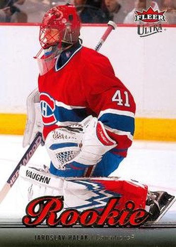 #221 Jaroslav Halak - Montreal Canadiens - 2007-08 Ultra Hockey