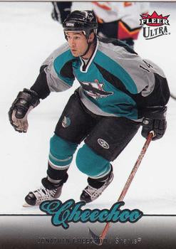 #34 Jonathan Cheechoo - San Jose Sharks - 2007-08 Ultra Hockey