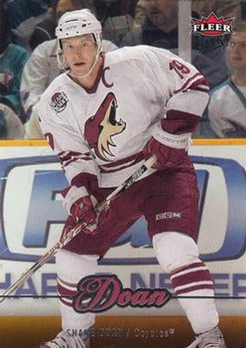 #48 Shane Doan - Phoenix Coyotes - 2007-08 Ultra Hockey
