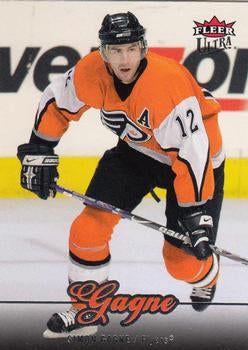 #54 Simon Gagne - Philadelphia Flyers - 2007-08 Ultra Hockey