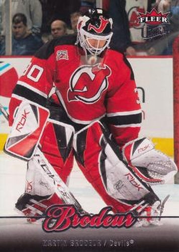 #79 Martin Brodeur - New Jersey Devils - 2007-08 Ultra Hockey