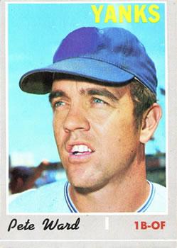 #659 Pete Ward - New York Yankees - 1970 Topps Baseball