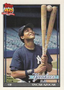 #659 Oscar Azocar - San Diego Padres - 1991 O-Pee-Chee Baseball