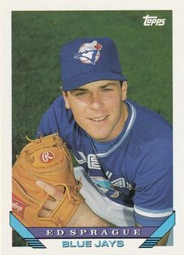 #659 Ed Sprague - Toronto Blue Jays - 1993 Topps Baseball