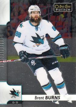 #65 Brent Burns - San Jose Sharks - 2017-18 O-Pee-Chee Platinum Hockey