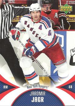 #65 Jaromir Jagr - New York Rangers - 2006-07 Upper Deck Mini Jersey Hockey