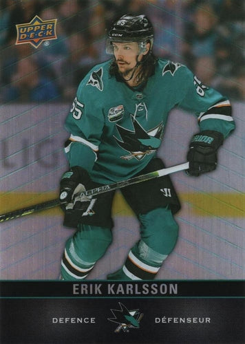 #65 Erik Karlsson - San Jose Sharks - 2019-20 Upper Deck Tim Hortons Hockey
