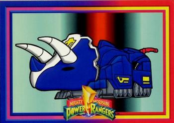 #65 Triceratops Dinozord - 1994 Collect-A-Card Power Rangers