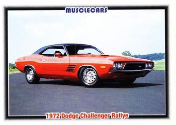 #65 1972 Dodge Challenger Rallye - 1992 Collect-A-Card Muscle Cars