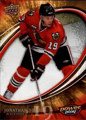 #65 Jonathan Toews - Chicago Blackhawks - 2008-09 Upper Deck Power Play Box Set Hockey