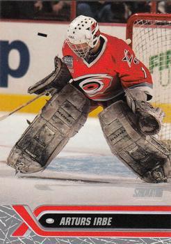 #65 Arturs Irbe - Carolina Hurricanes - 2000-01 Stadium Club Hockey