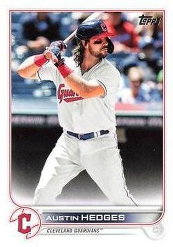 #65 Austin Hedges - Cleveland Guardians - 2022 Topps Baseball