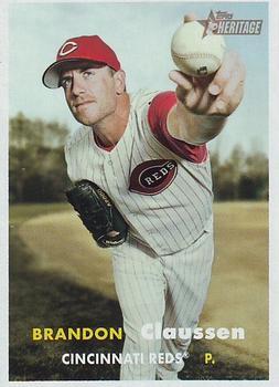 #65 Brandon Claussen - Cincinnati Reds - 2006 Topps Heritage Baseball
