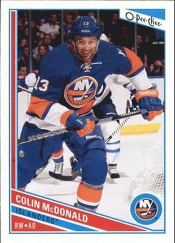 #65 Colin McDonald - New York Islanders - 2013-14 O-Pee-Chee Hockey