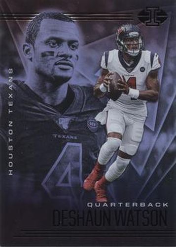#65 Deshaun Watson - Houston Texans - 2020 Panini Illusions Football