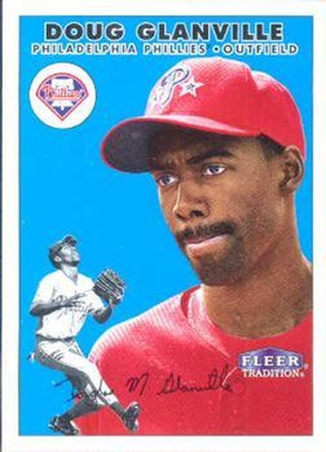 #65 Doug Glanville - Philadelphia Phillies - 2000 Fleer Tradition Baseball