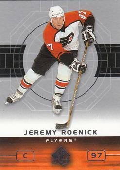 #65 Jeremy Roenick - Philadelphia Flyers - 2002-03 SP Authentic Hockey