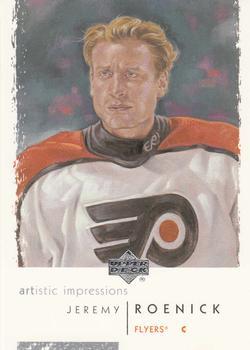 #65 Jeremy Roenick - Philadelphia Flyers - 2002-03 UD Artistic Impressions Hockey