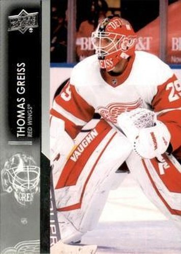 #65 Thomas Greiss - Detroit Red Wings - 2021-22 Upper Deck Hockey