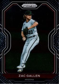 #65 Zac Gallen - Arizona Diamondbacks - 2021 Panini Prizm Baseball