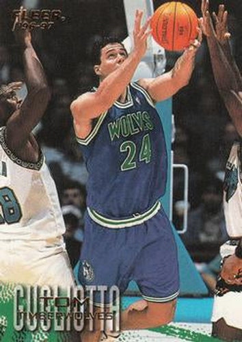 #65 Tom Gugliotta - Minnesota Timberwolves - 1996-97 Fleer Basketball