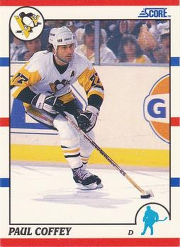 #65 Paul Coffey - Pittsburgh Penguins - 1990-91 Score Hottest and Rising Stars Hockey