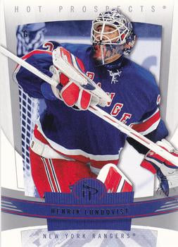 #65 Henrik Lundqvist - New York Rangers - 2006-07 Fleer Hot Prospects Hockey