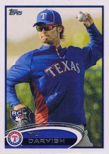 #660 Yu Darvish - Texas Rangers - 2012 Topps Baseball