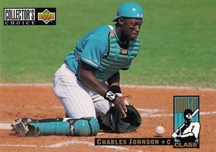 #660 Charles Johnson - Florida Marlins - 1994 Collector's Choice Baseball