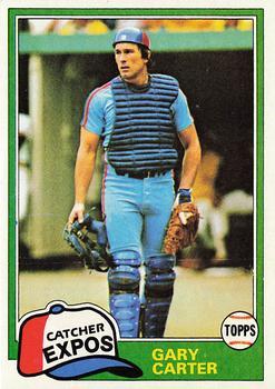 #660 Gary Carter - Montreal Expos - 1981 Topps Baseball