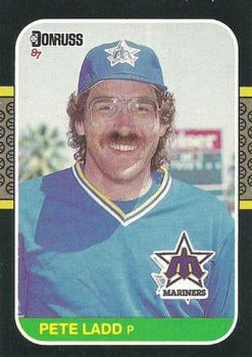 #660 Pete Ladd - Seattle Mariners - 1987 Donruss Baseball